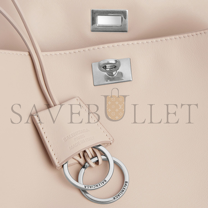 BALENCIAGA WOMEN'S RODEO HANDBAG SMALL IN ALMOND 7897792AA4U2910 (28.9*20*9.9cm) BALENCIAGA WOMEN'S RODEO HANDBAG SMALL IN ALMOND 7897792AA4U2910 (28.9*20*9.9cm)