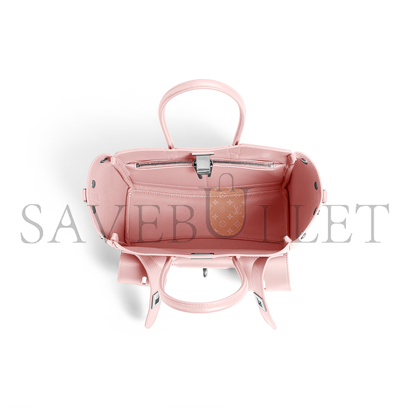 BALENCIAGA WOMEN'S BEL AIR CARRY ALL BAG MINI IN SUEDE PINK 8357322ABAW5831 (23*17*8cm) BALENCIAGA WOMEN'S BEL AIR CARRY ALL BAG MINI IN SUEDE PINK 8357322ABAW5831 (23*17*8cm)