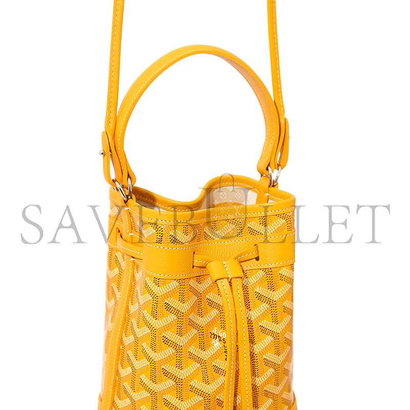 GOYARD PETIT FLOT MINI BUCKET BAG PEFLOTMINTY08CL08P (17.5*12*10cm)