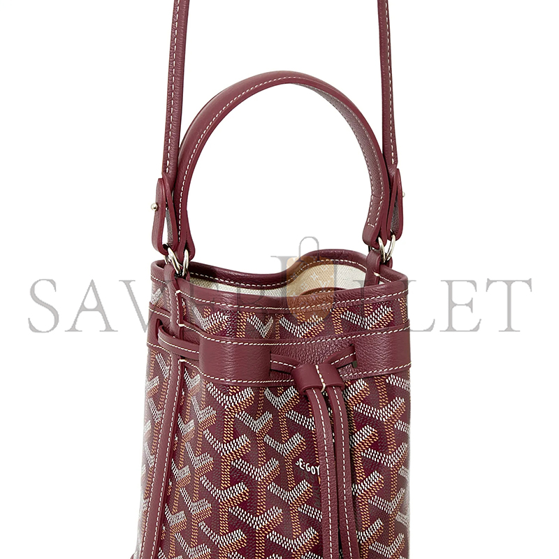 GOYARD PETIT FLOT MINI BUCKET BAG PEFLOTMINTY33CL33P (17.5*12*10cm)