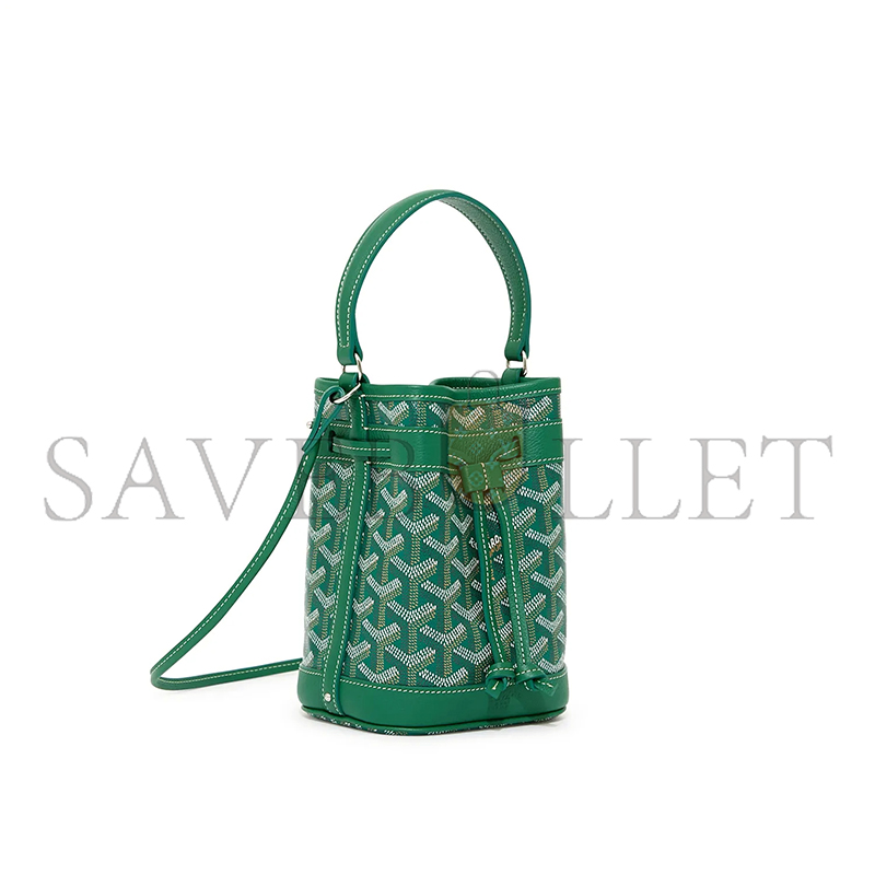 GOYARD PETIT FLOT MINI BUCKET BAG PEFLOTMINTY09CL09P (17.5*12*10cm)
