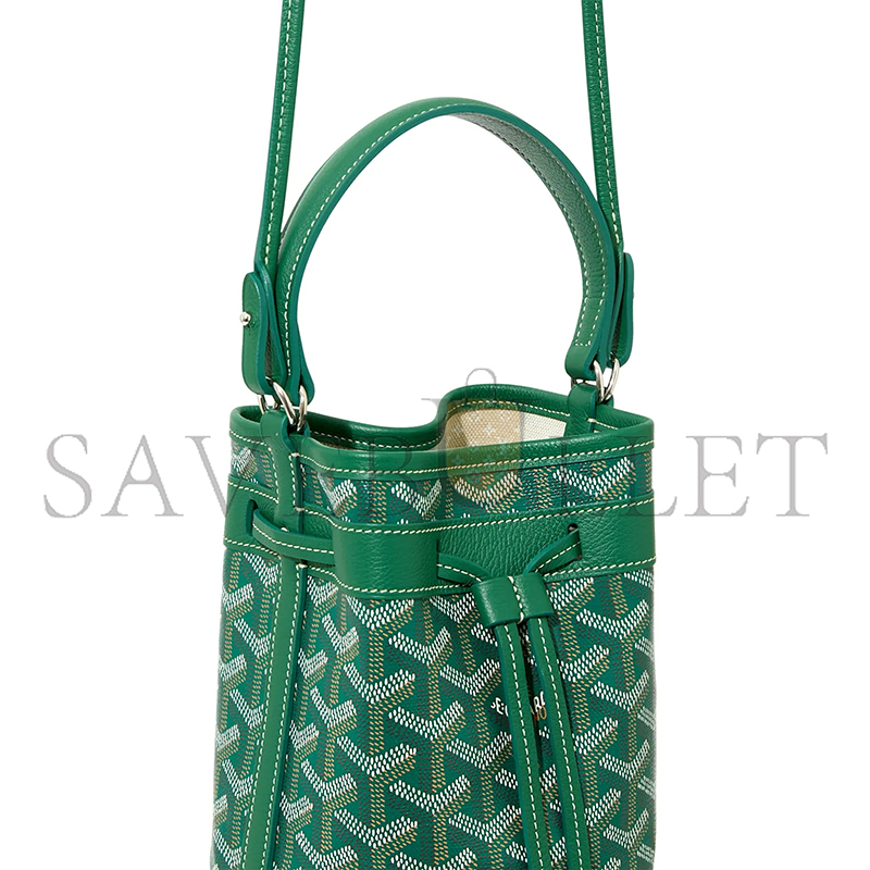GOYARD PETIT FLOT MINI BUCKET BAG PEFLOTMINTY09CL09P (17.5*12*10cm)