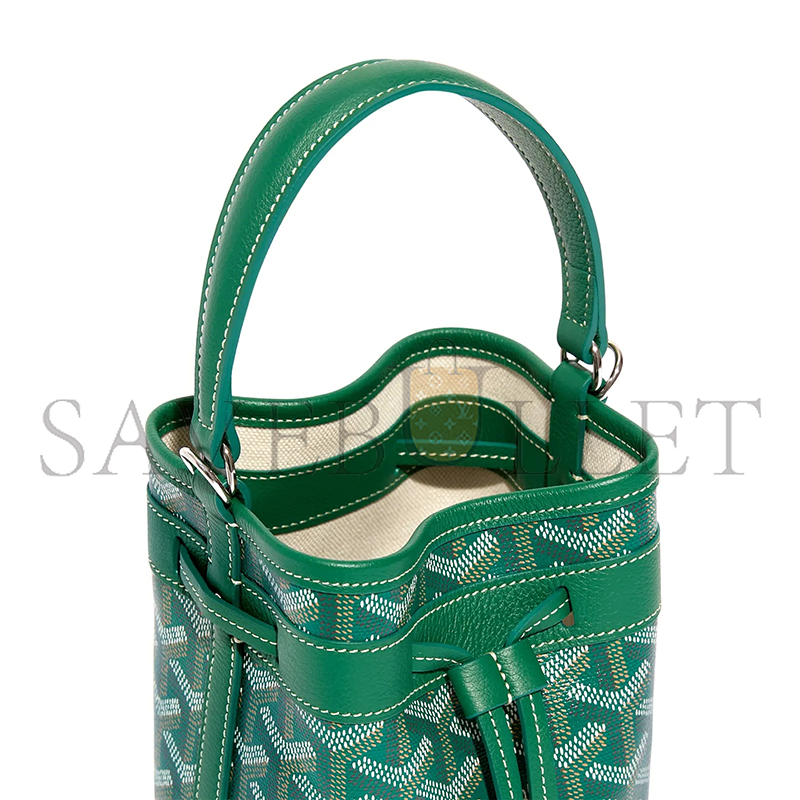 GOYARD PETIT FLOT MINI BUCKET BAG PEFLOTMINTY09CL09P (17.5*12*10cm)