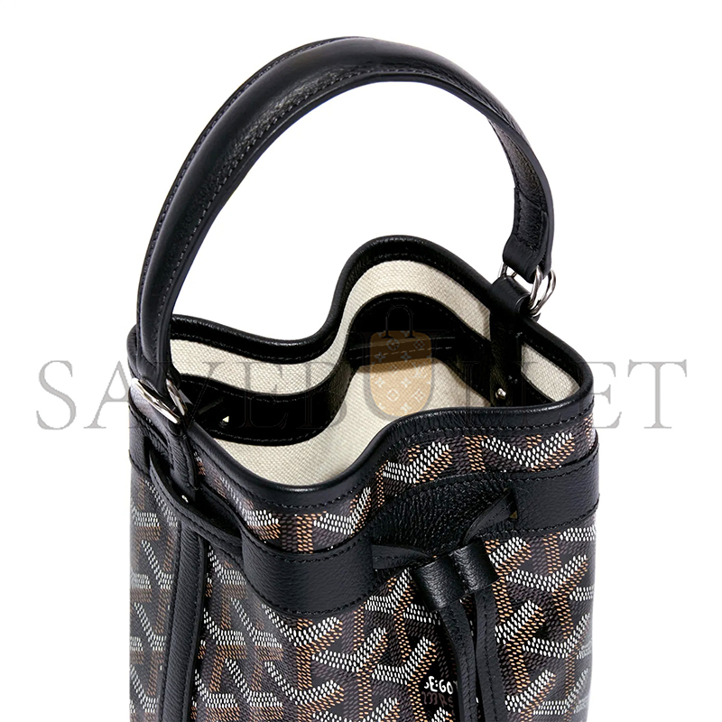 GOYARD PETIT FLOT MINI BUCKET BAG PEFLOTMINTY01CL01P (17.5*12*10cm)
