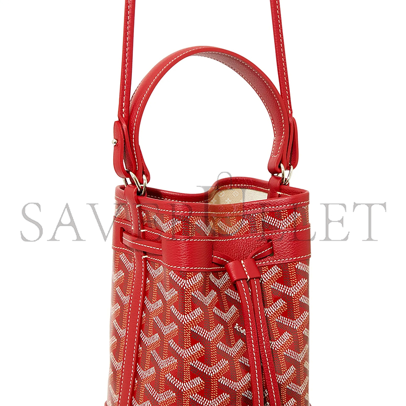 GOYARD PETIT FLOT MINI BUCKET BAG PEFLOTMINTY02CL02P (17.5*12*10cm)