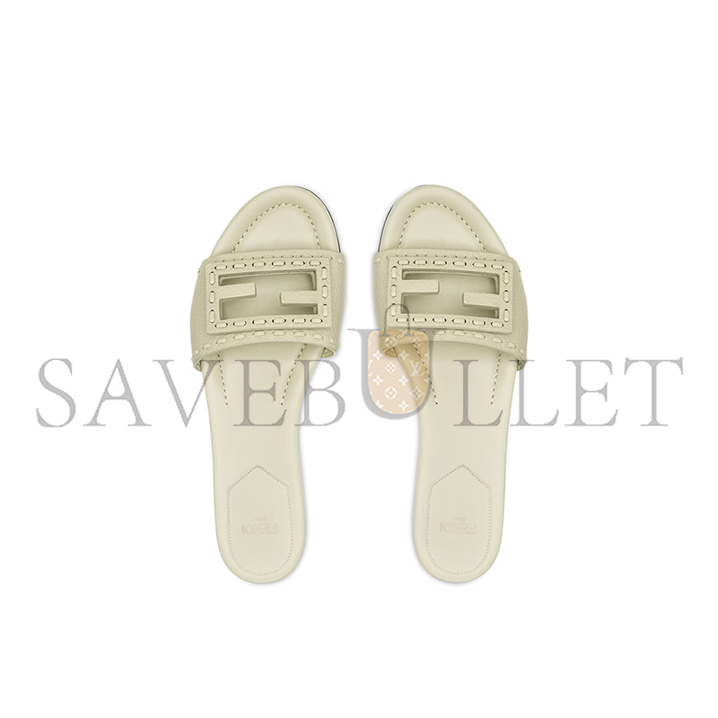 FENDI BAGUETTE GREEN SELLERIA SLIDES 8R8136AQY2F1STV FENDI BAGUETTE GREEN SELLERIA SLIDES 8R8136AQY2F1STV