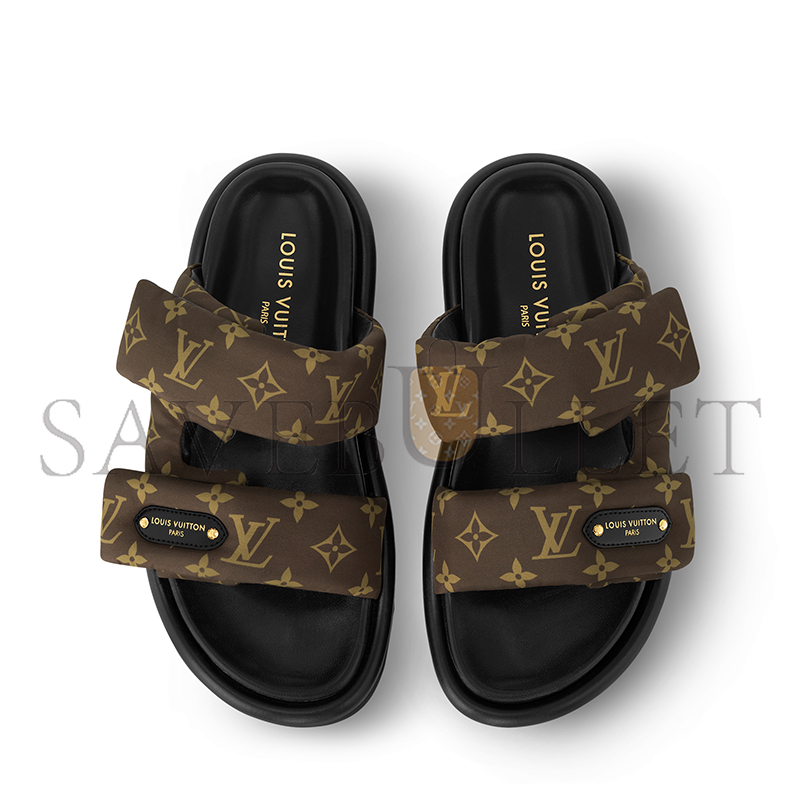 LOUIS VUITTON POOL PILLOW FLAT COMFORT MULE 1AHMDN LOUIS VUITTON POOL PILLOW FLAT COMFORT MULE 1AHMDN