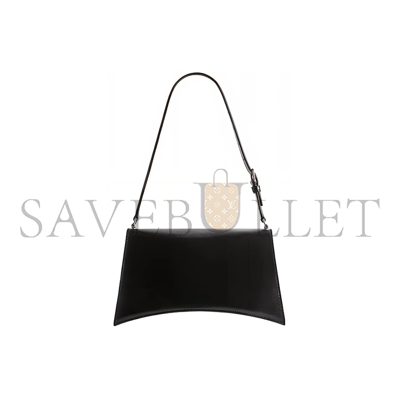 BALENCIAGA WOMEN'S CRUSH BAG IN SMALL BLACK 7657342AAR21000 (24.8*14.9*8.8cm)
