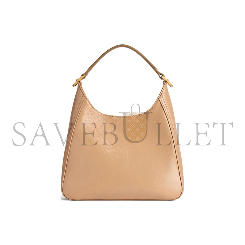 BALENCIAGA WOMEN'S BB SOFT HOBO BAG SMALL IN NUDE 8019282ABEC2621 (20.5*20*6.8cm)