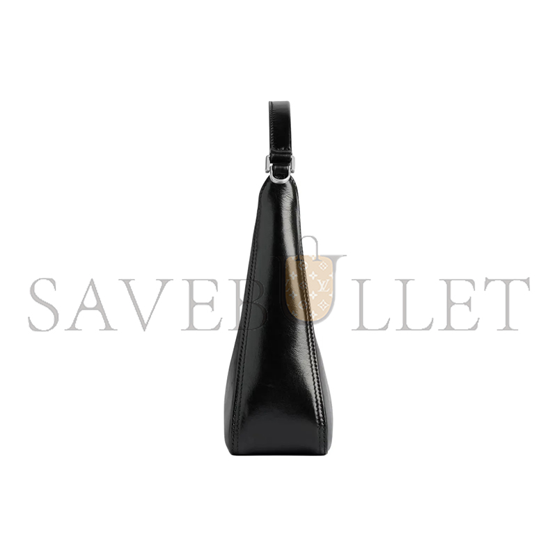 BALENCIAGA WOMEN'S BB SOFT HOBO BAG SMALL IN BLACK 8019282AAIY1000 (20.5*20*6.8cm)