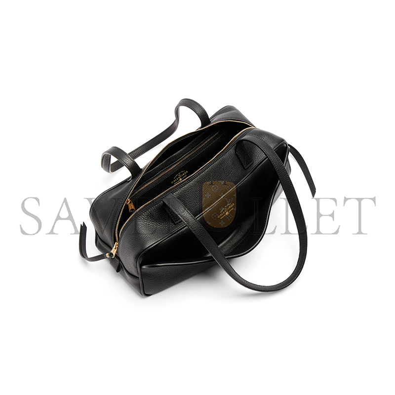 BALENCIAGA WOMEN'S CARRIE BOWLING BAG SMALL IN BLACK 8329202ABNQ1000 (30.9*11.9*11.9cm) BALENCIAGA WOMEN'S CARRIE BOWLING BAG SMALL IN BLACK 8329202ABNQ1000 (30.9*11.9*11.9cm)