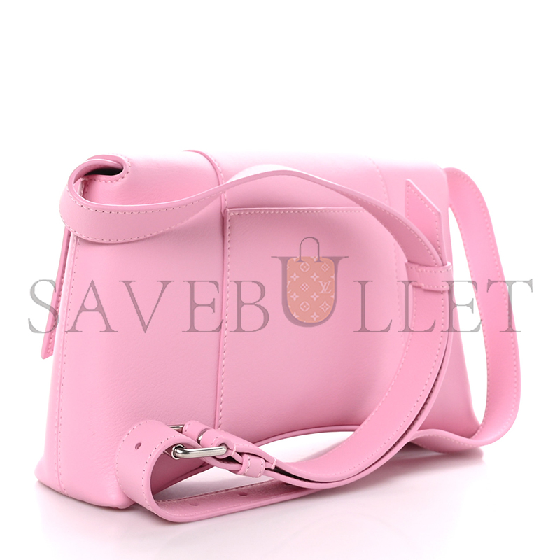 BALENCIAGA SMALL DOWN TOWN SHOULDER BAG IN PINK 6164461SXHY1000 (25.4*16*8.4cm)