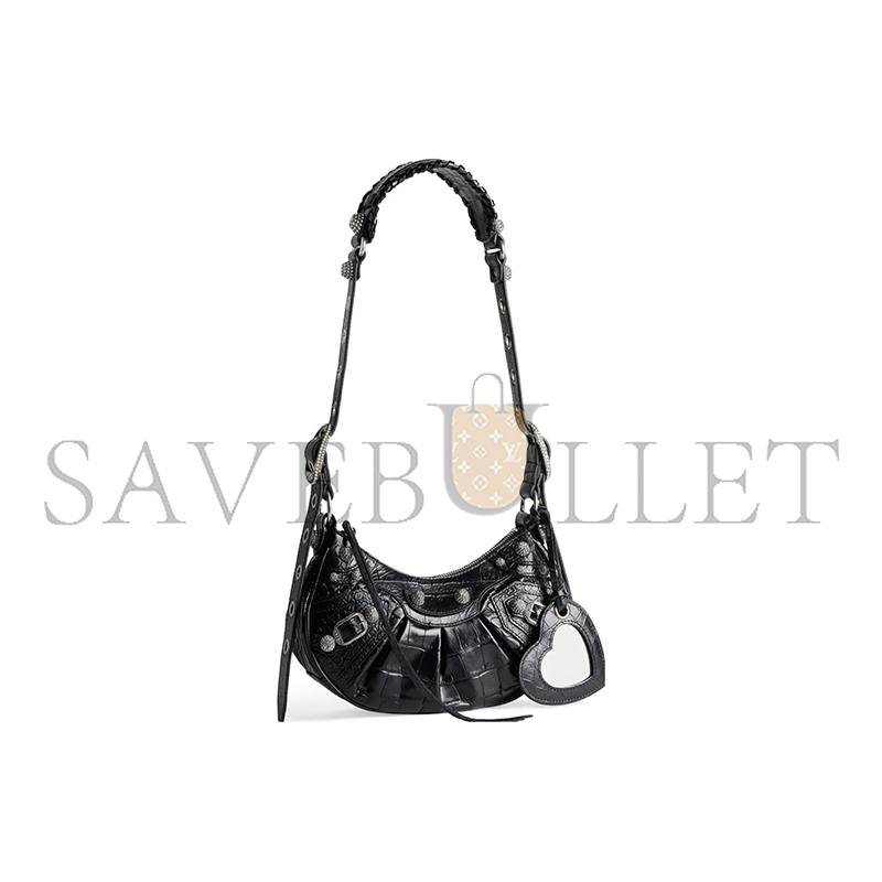 BALENCIAGA WOMEN'S LE CAGOLE SHOULDER BAG XS IN BLACK 67130923EJY1000 (25.9*16*9.9cm)