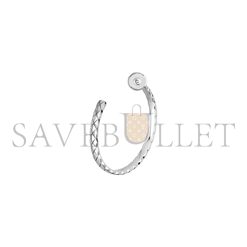 CHANEL COCO CRUSH HOOP EARRINGS J12094