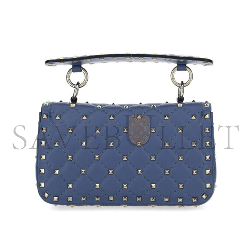 VALENTINO SMALL NAPPA ROCKSTUD SPIKE BAG W2B0123NAPWU4 (20*11.5*5cm)