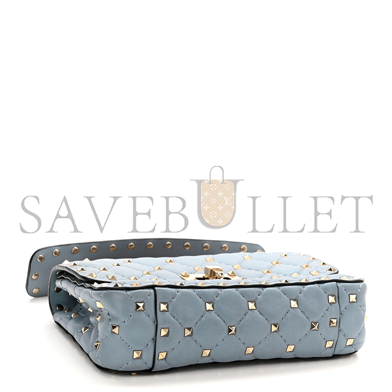 VALENTINO SMALL NAPPA ROCKSTUD SPIKE BAG 5W2B0123NAPI17 (20*11.5*5cm)