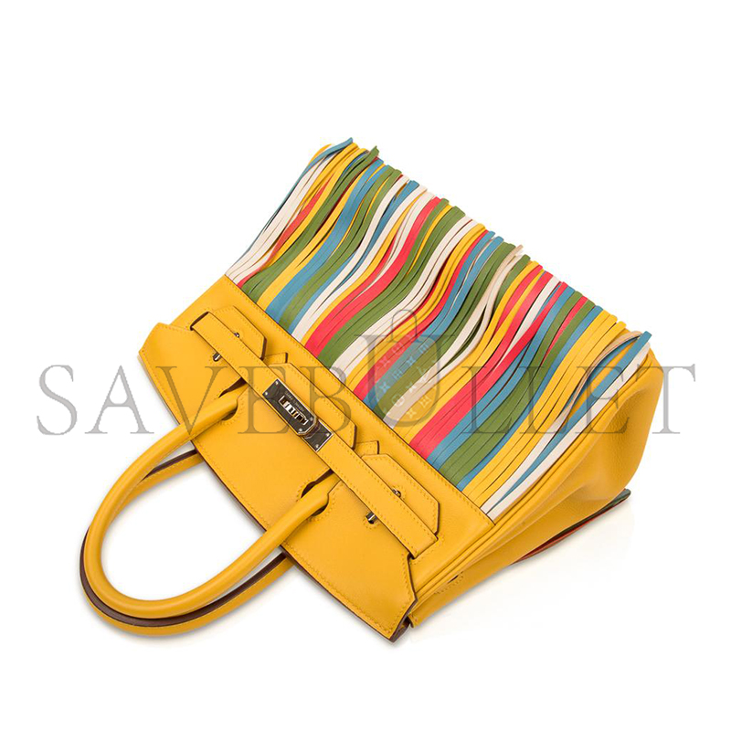 HERMES MASTER BIRKIN 30 TOGO HSS SOLEIL MULTI COLOUR FRINGE 588742 (30*21*15cm)