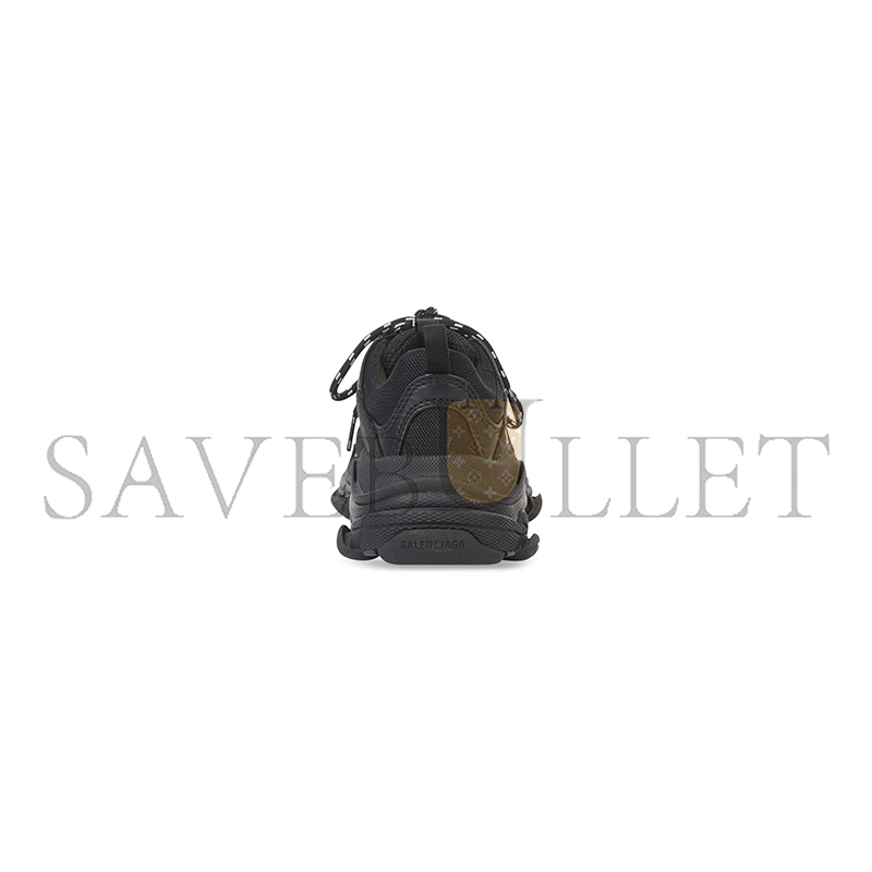 BALENCIAGA KIDS - TRIPLE S SNEAKER IN BLACK 654251W2CA41000 BALENCIAGA KIDS - TRIPLE S SNEAKER IN BLACK 654251W2CA41000