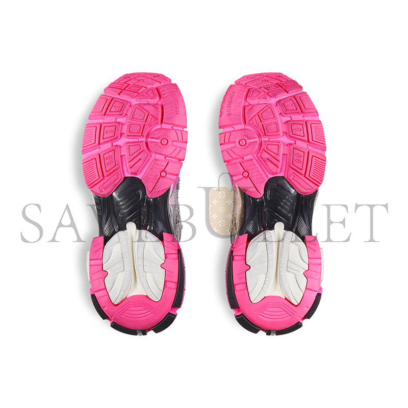BALENCIAGA WOMEN'S RUNNER GRADIENT SNEAKER IN WHITEPINKBLACK 772767WRUNG9155 BALENCIAGA WOMEN'S RUNNER GRADIENT SNEAKER IN WHITEPINKBLACK 772767WRUNG9155