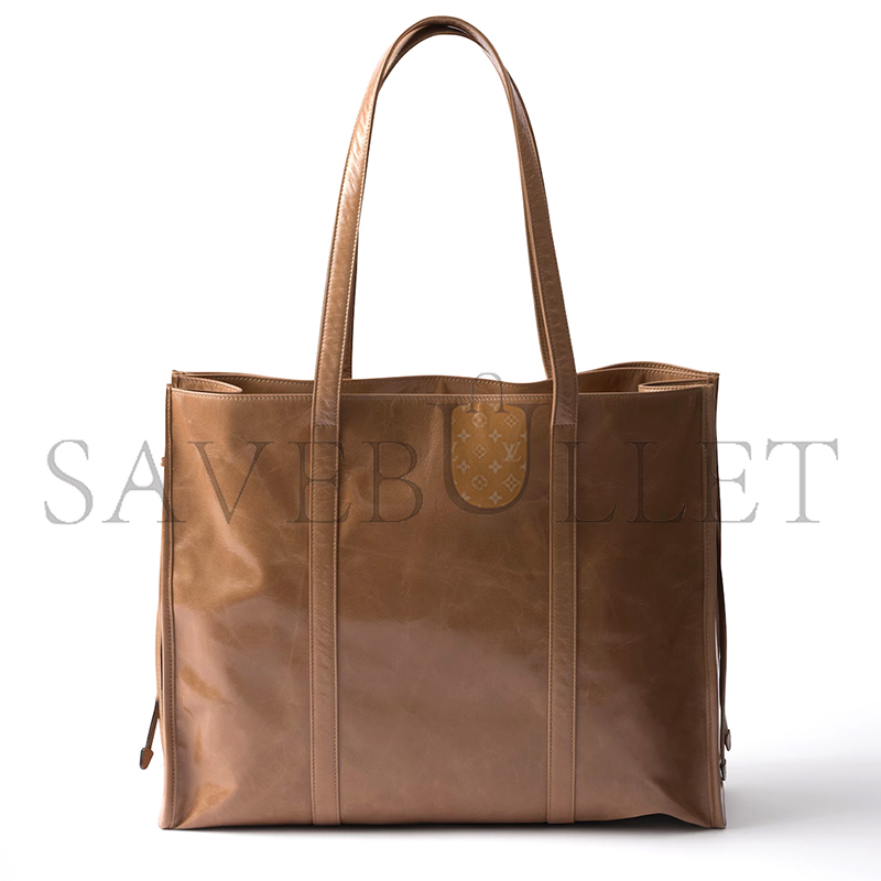 PRADA LARGE LEATHER TOTE BAG 1BG460 (39*31*10cm)