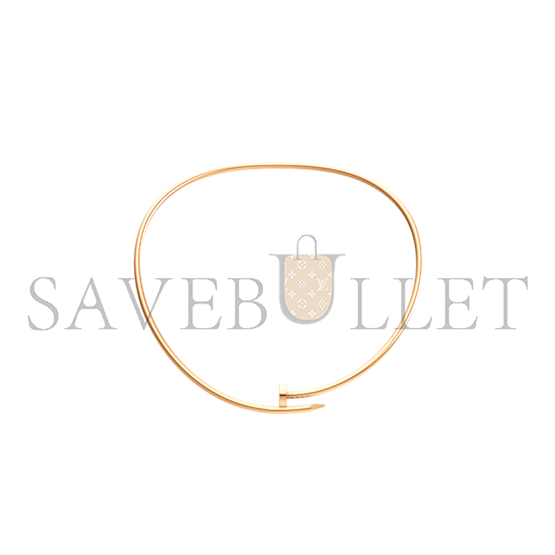 CARTIER JUSTE UN CLOU TORQUE NECKLACE, SMALL MODEL B7224799