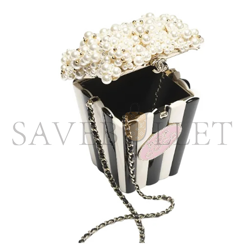CHANEL POPCORN EVENING BAG  AS5217 (16*11*7cm)