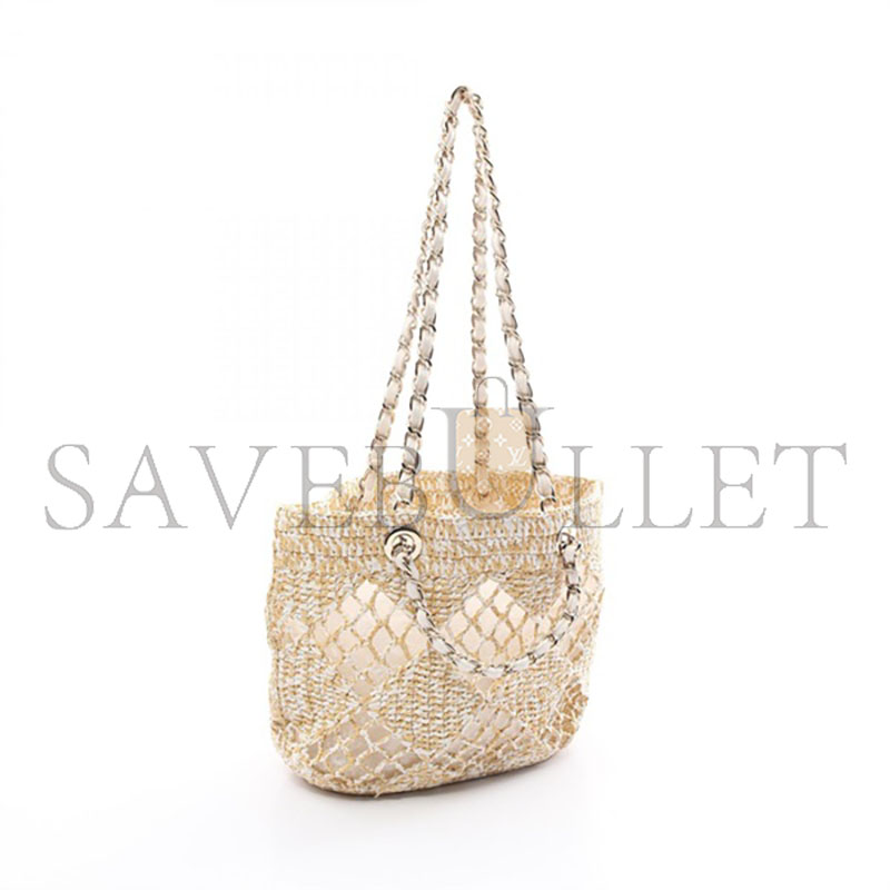 CHANEL SMALL COCO BEACH BAG AS4714 (32*24.5*10cm)