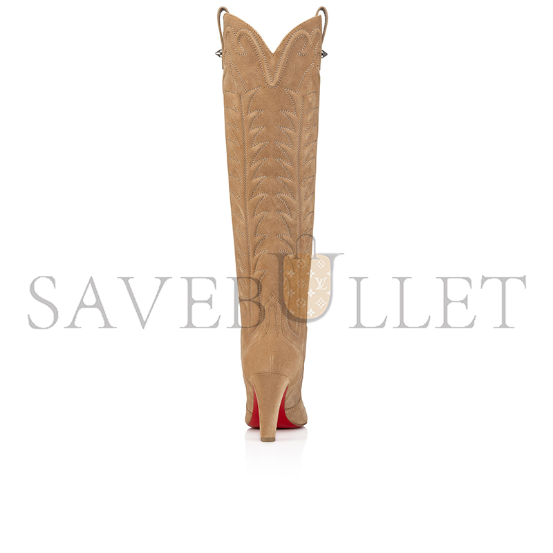 CHRISTIAN LOUBOUTIN SANTIA BOTTA85 MM BOOTS VEAU VELOURS LIONNE WOMEN 3240899F486 CHRISTIAN LOUBOUTIN SANTIA BOTTA85 MM BOOTS VEAU VELOURS LIONNE WOMEN 3240899F486