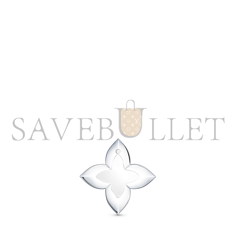 LOUIS VUITTON LV DIAMONDS STUD, LV MONOGRAM STAR CUT - PER UNIT Q06418 LOUIS VUITTON LV DIAMONDS STUD, LV MONOGRAM STAR CUT - PER UNIT Q06418