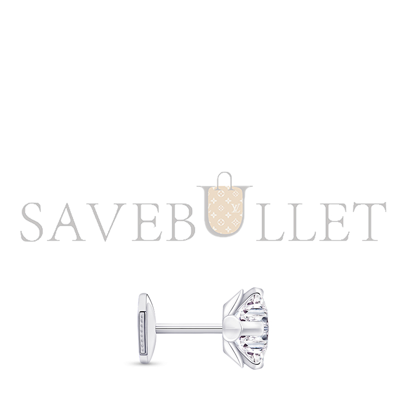 LOUIS VUITTON LV DIAMONDS STUD, LV MONOGRAM STAR CUT - PER UNIT Q06418 LOUIS VUITTON LV DIAMONDS STUD, LV MONOGRAM STAR CUT - PER UNIT Q06418