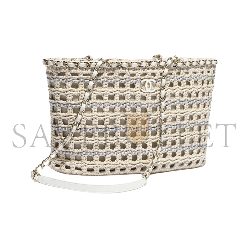 CHANEL MASTER SMALL COTTON TOTE BAG AS5235 (33*21*11cm)