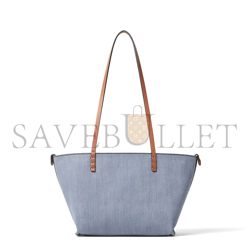 FENDI SMALL ROLL BLUE DENIM-EFFECT FF JACQUARD REVERSIBLE SHOPPER 8BH424AUT4F1SXQ (23*19.5*15cm) FENDI SMALL ROLL BLUE DENIM-EFFECT FF JACQUARD REVERSIBLE SHOPPER 8BH424AUT4F1SXQ (23*19.5*15cm)