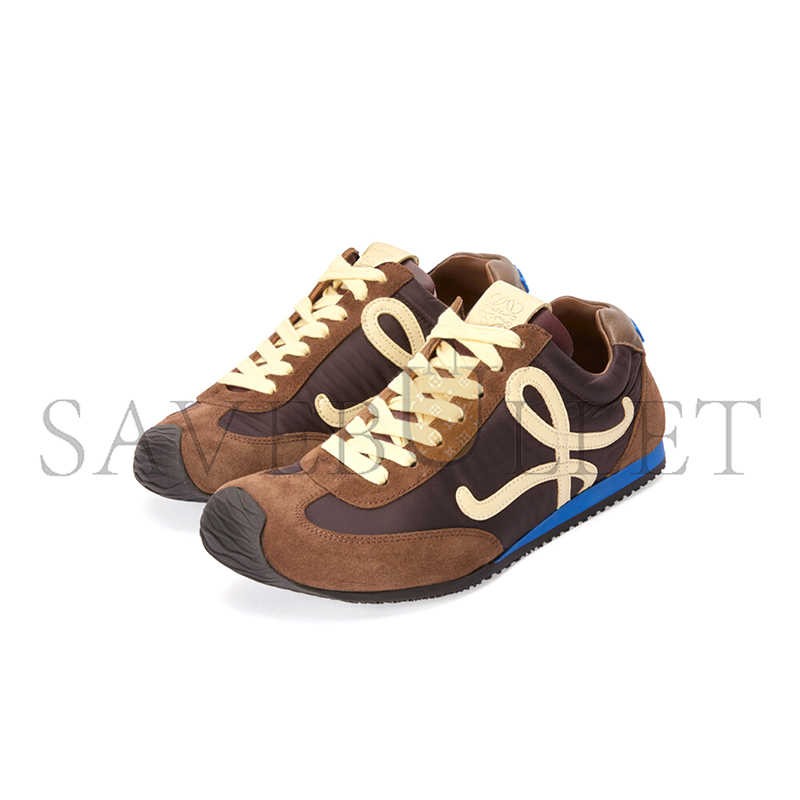 LOEWE BALLET RUNNER 2.0 IN NYLON AND CALFSKIN MBR2282X01 LOEWE BALLET RUNNER 2.0 IN NYLON AND CALFSKIN MBR2282X01