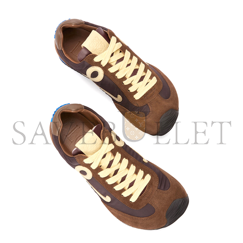 LOEWE BALLET RUNNER 2.0 IN NYLON AND CALFSKIN MBR2282X01 LOEWE BALLET RUNNER 2.0 IN NYLON AND CALFSKIN MBR2282X01