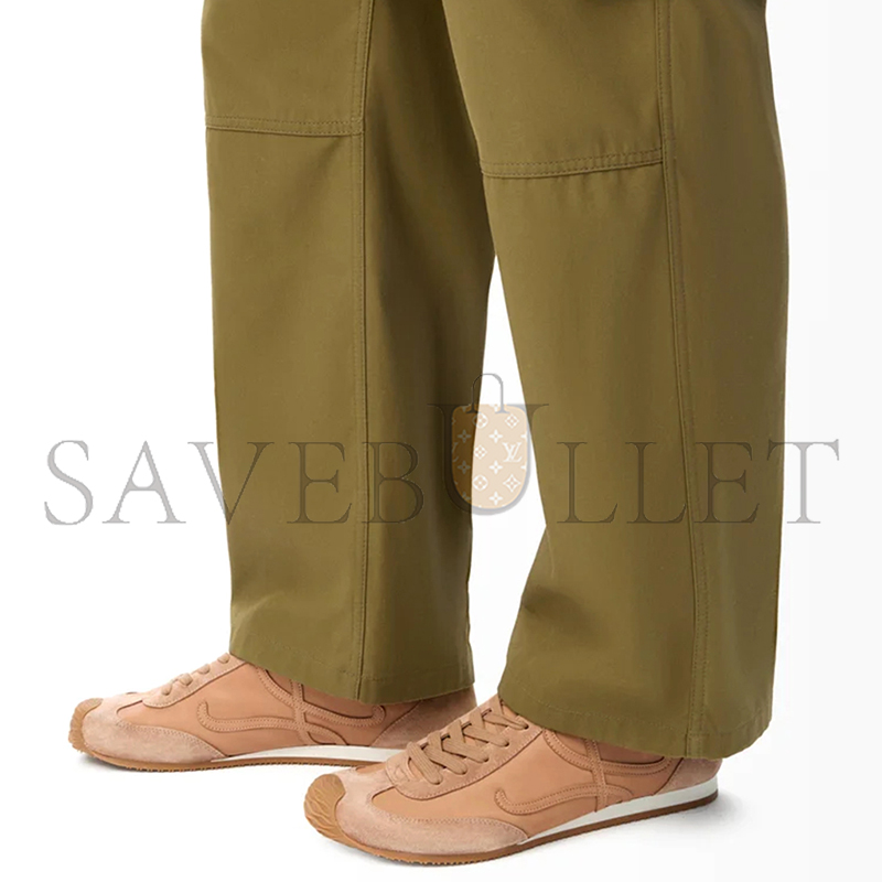 LOEWE BALLET RUNNER 2.0 IN NYLON AND CALFSKIN LBR2282X02 LOEWE BALLET RUNNER 2.0 IN NYLON AND CALFSKIN LBR2282X02
