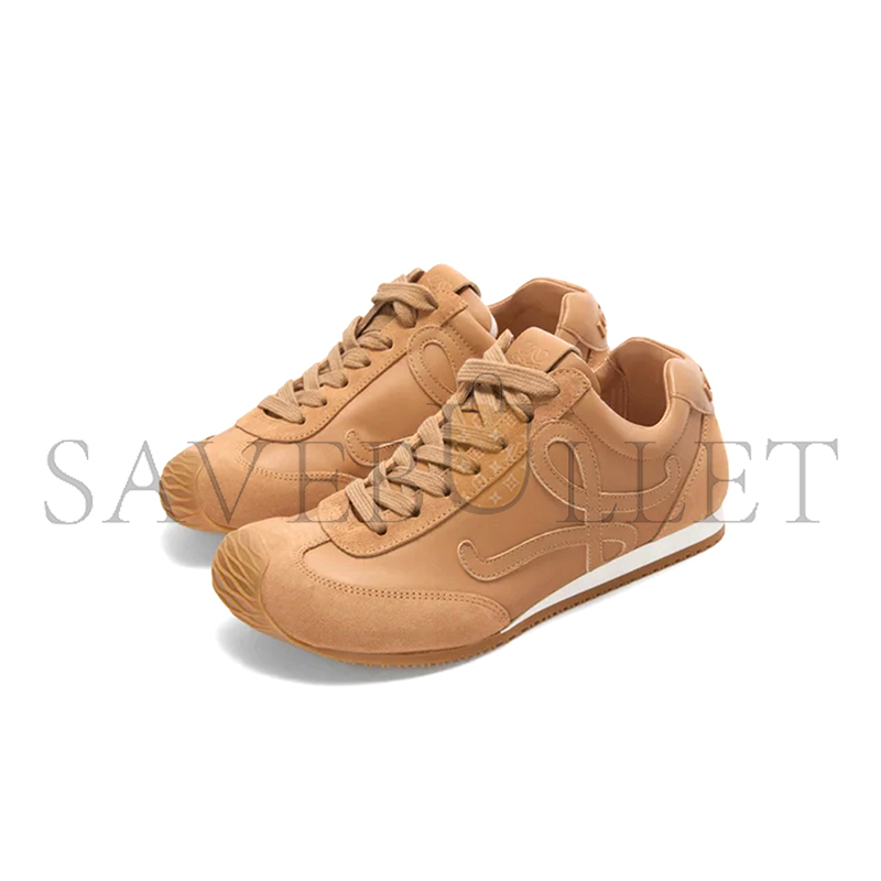 LOEWE BALLET RUNNER 2.0 IN NYLON AND CALFSKIN LBR2282X02