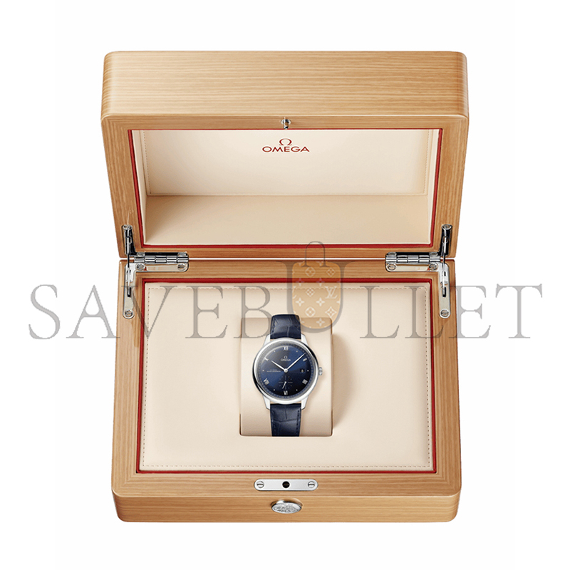 OMEGA DE VILLEPRESTIGE41 MM, STEEL ON LEATHER STRAP 434.13.41.20.03.001 OMEGA DE VILLEPRESTIGE41 MM, STEEL ON LEATHER STRAP 434.13.41.20.03.001