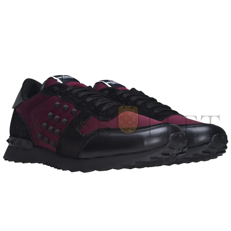 VALENTINO NYLON ROCKSTUD SNEAKERS 1Y2S0748VBU24D