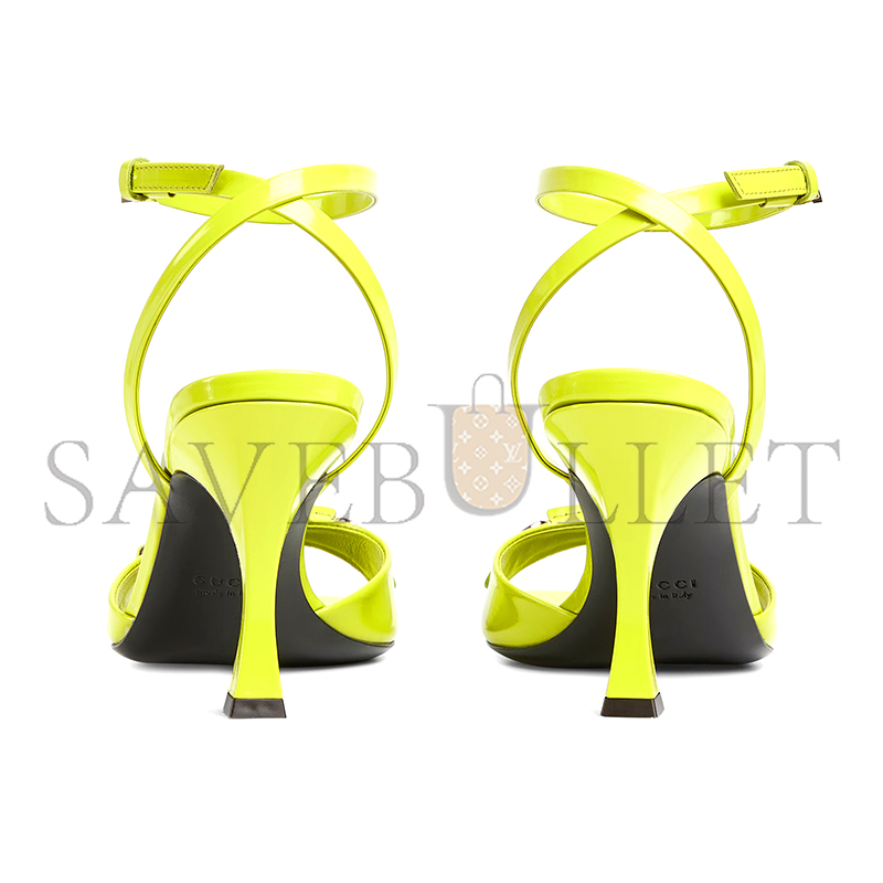 GUCCI WOMEN'S SANDAL WITH HORSEBIT 832469 GUCCI WOMEN'S SANDAL WITH HORSEBIT 832469