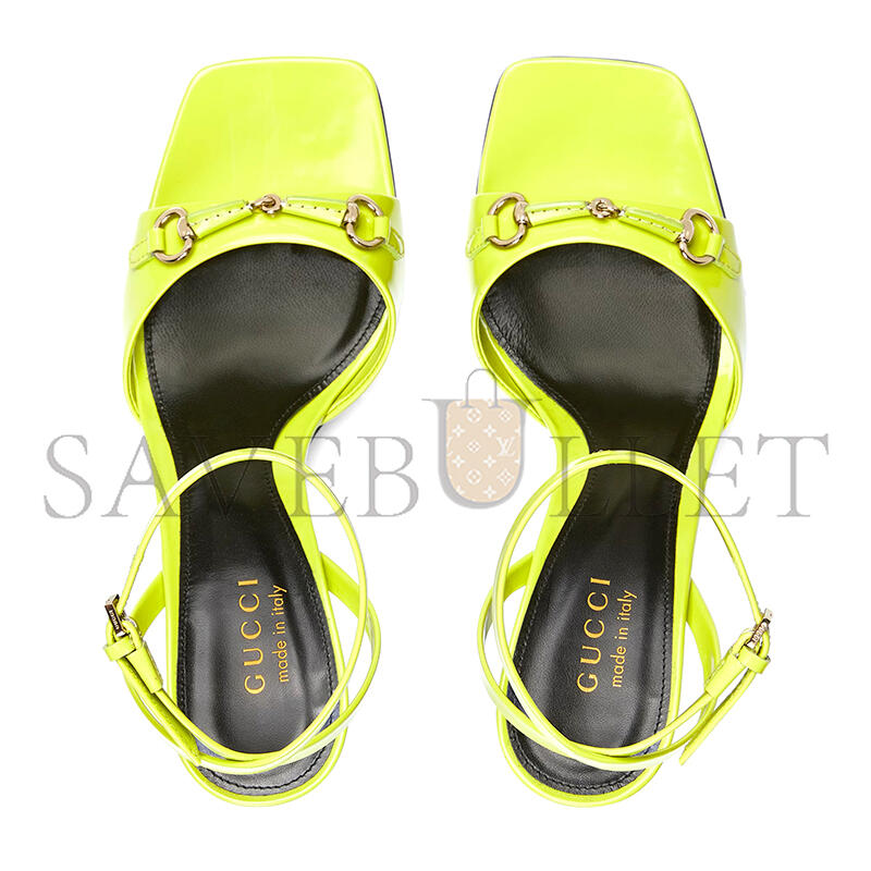 GUCCI WOMEN'S SANDAL WITH HORSEBIT 832469 GUCCI WOMEN'S SANDAL WITH HORSEBIT 832469