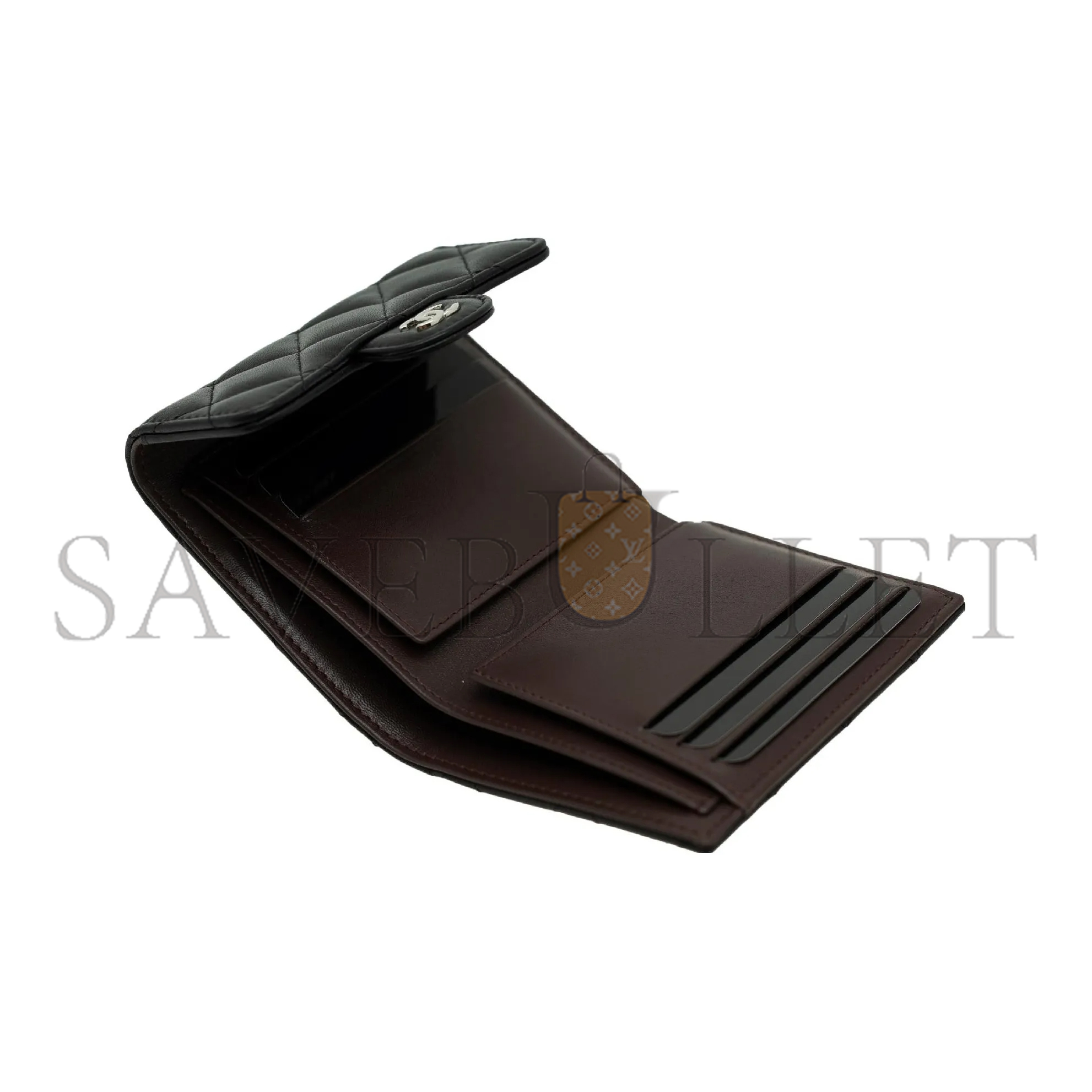 CHANEL MASTER CLASSIC FLAP-TOP WITH QUILTED SILVER HARDWARE AP0231 (11.5*10.5*3cm)