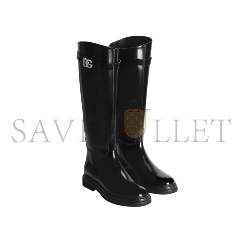 DOLCE GABBANA CALFSKIN BOOTS CU1141A518580999