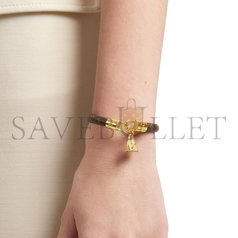 LOUIS VUITTON TRIBUTE MONOGRAM BRACELET M6220F LOUIS VUITTON TRIBUTE MONOGRAM BRACELET M6220F