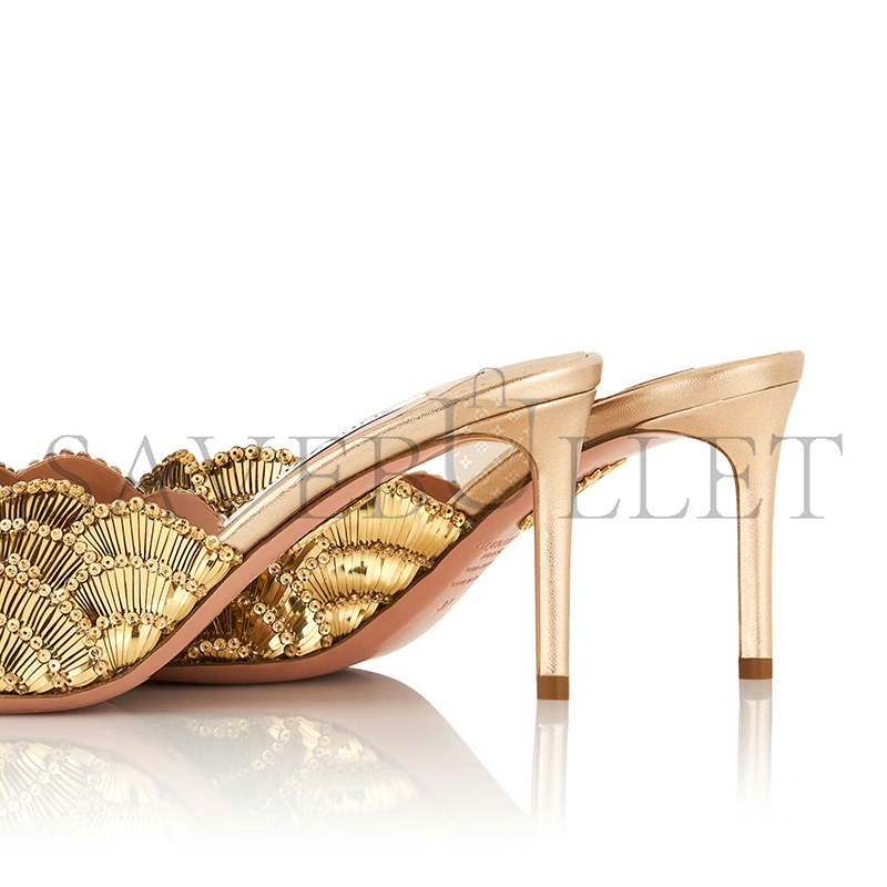 AQUAZZURA CE SOIR MULE 75 CSOMIDS0-ENH-LCO