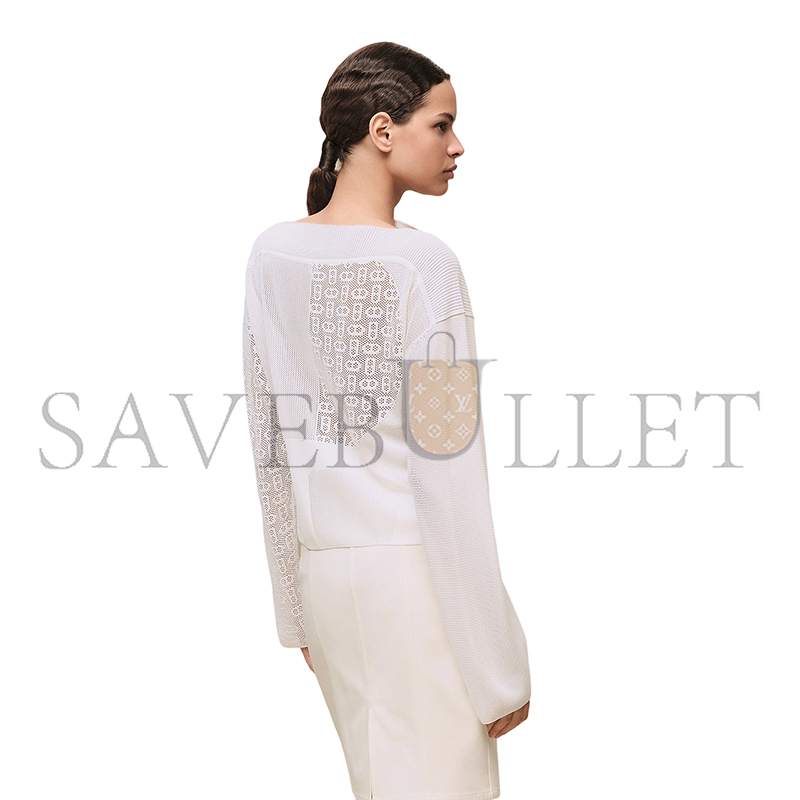 HERMES CHAINE D'ANCRE LONG-SLEEVE SWEATER H6E2654D79136