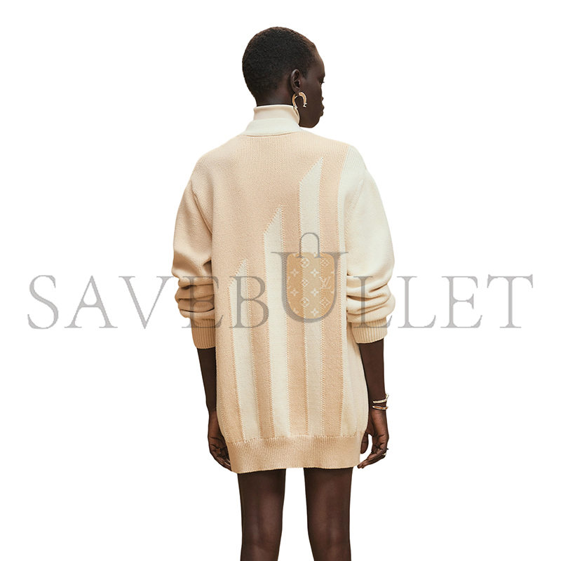 HERMES LONG-SLEEVE LONG CARDIGAN H5H2724D9A336