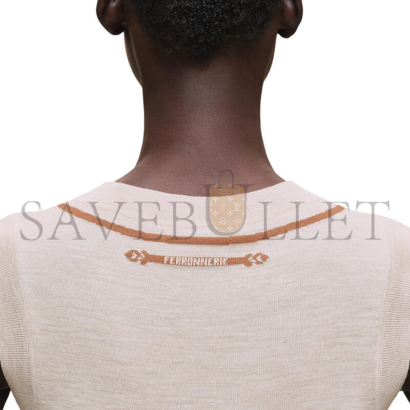 HERMES SLEEVELESS TUNIC DRESS H6E2552DCMV36