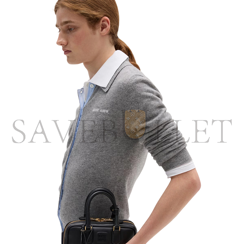 MIU MIU CASHMERE CARDIGAN MMF934