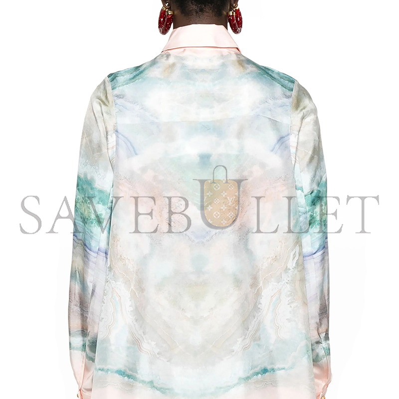 ZIMMERMANN ILLUMINATE SILK SHIRT 4028TS251