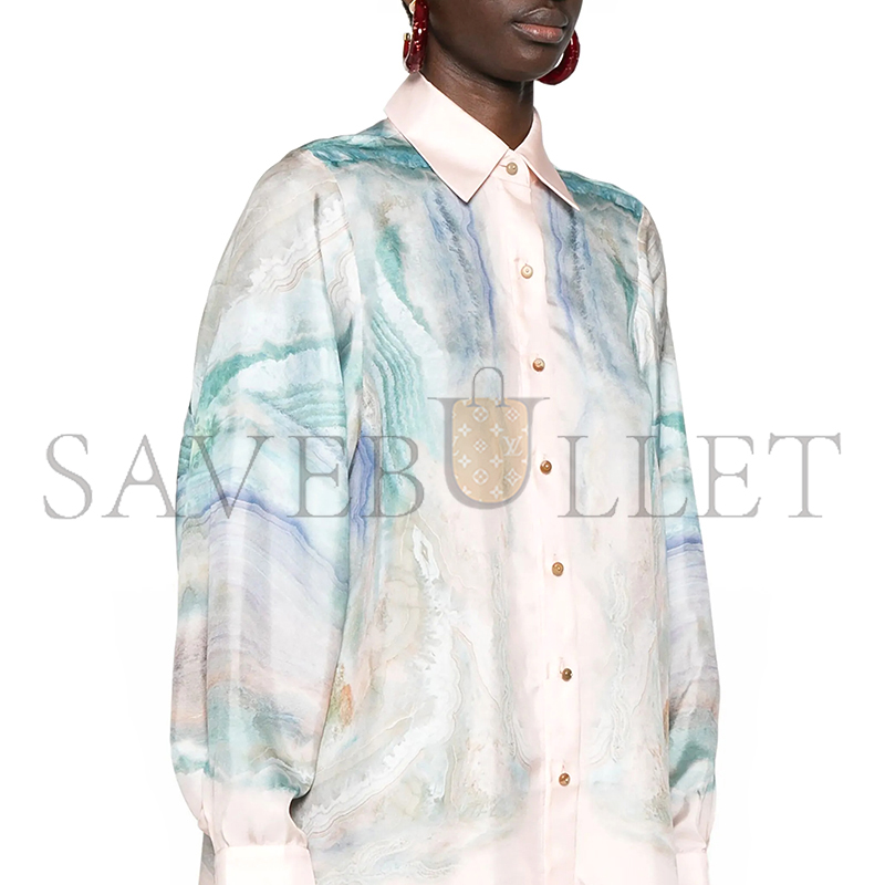 ZIMMERMANN ILLUMINATE SILK SHIRT 4028TS251